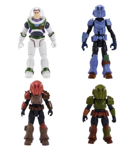 Disney Lightyear 5" Action Figure Pack with Buzz, Sox, and More