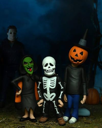 NECA Halloween 3 Toony Terrors Trick Or Treaters Action Figure Set