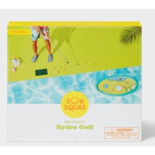 Sun Squad 11pc Inflatable Hydro Golf Set