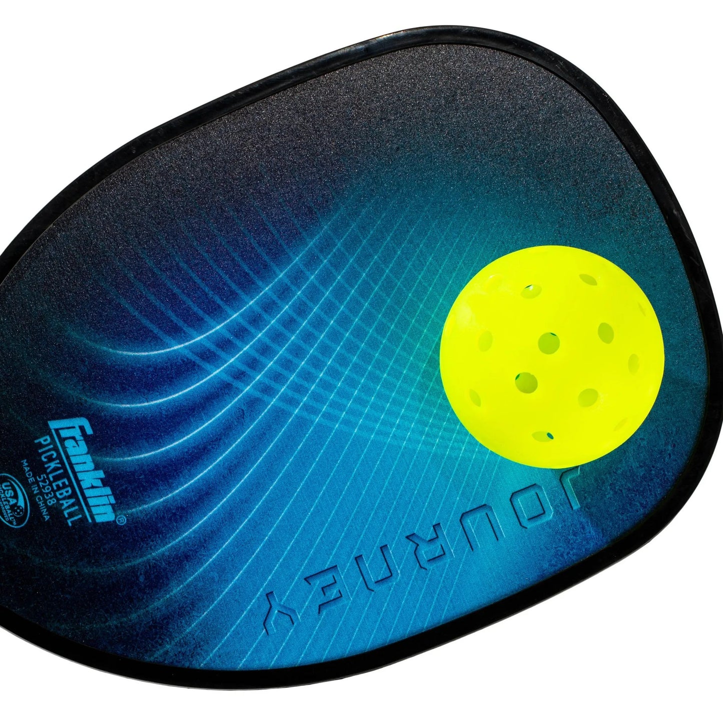 Franklin Sports 2 Player Wood Journey Pickleball Paddle and Ball Set - Blue