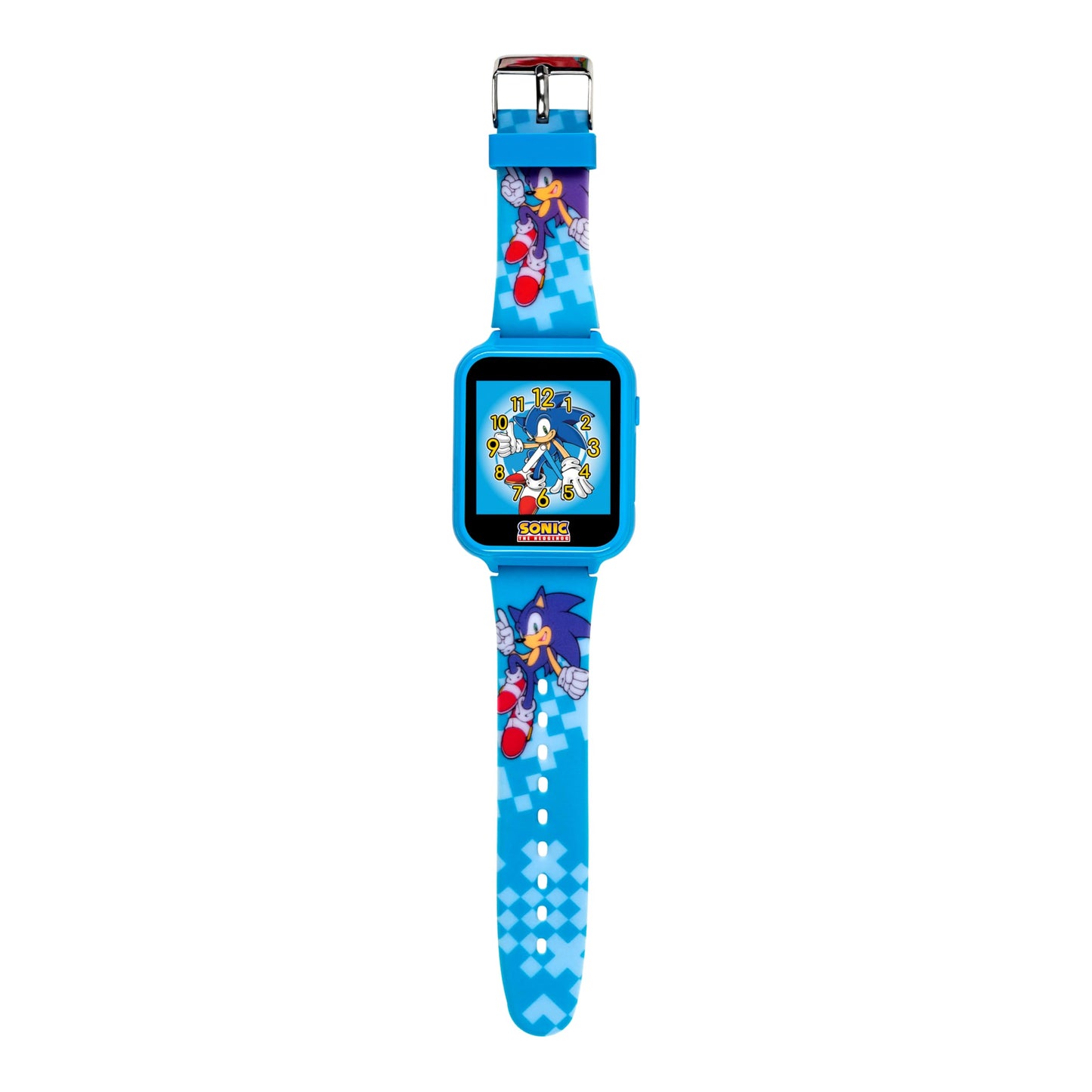 Accutime Sonic The Hedgehog Digital Smartwatch for Kids, Blue