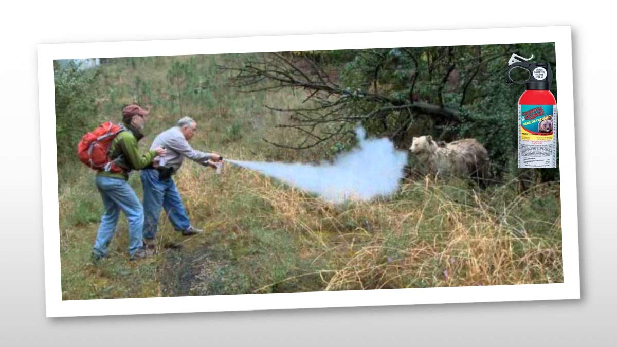 Counter Assault 8.1oz Counterattack Bear Deterrent with Holster