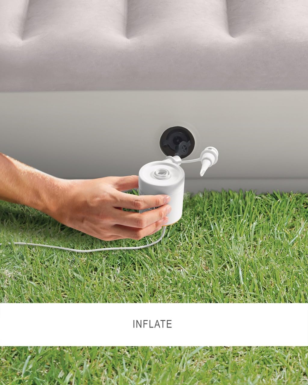 MaruHub Portable Quick-Fill USB Electric Air Pump