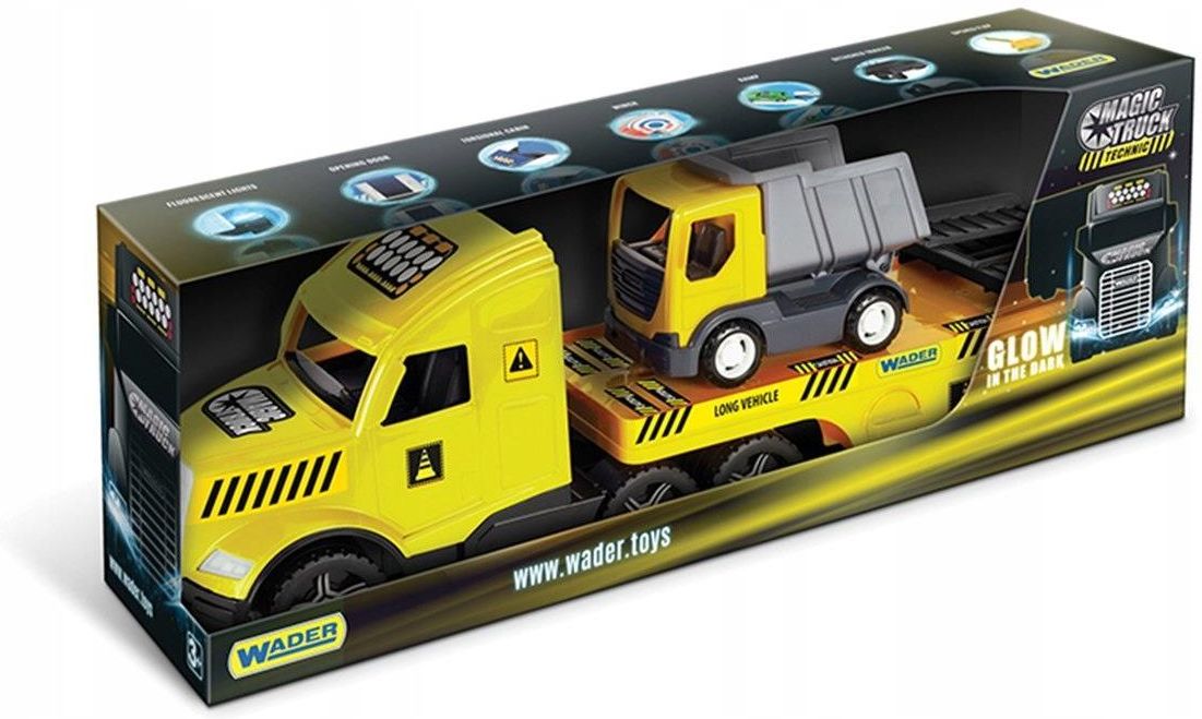 Wader Magic Truck Technic Dump Truck Construction Toy