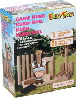 Outdoor KUBB Traditional Wooden Throwing Game