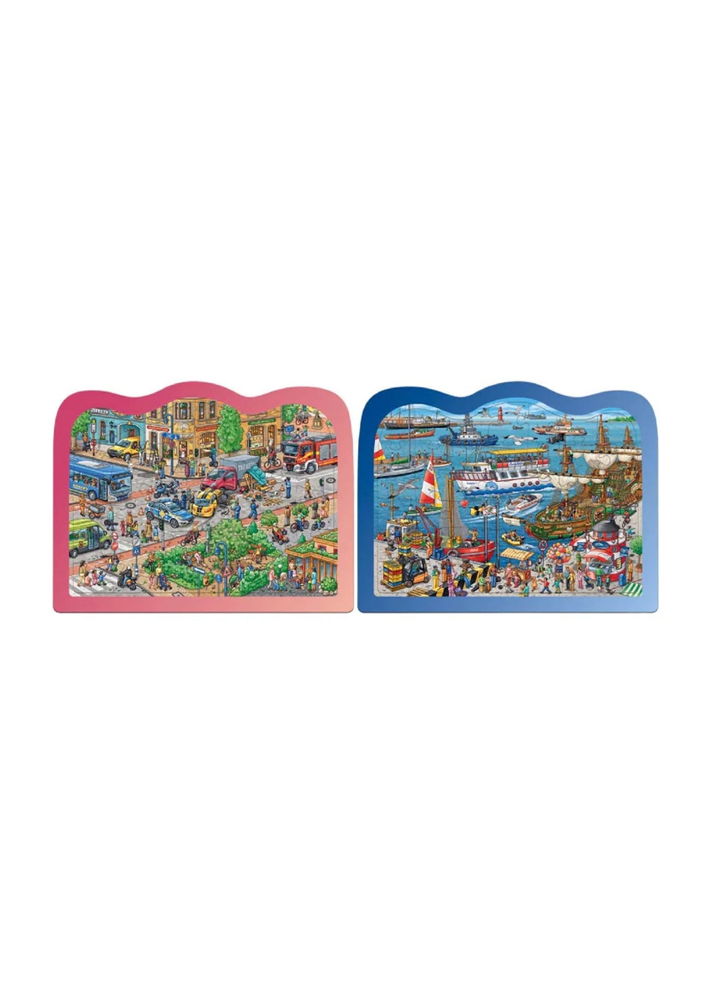 42 Pcs Puzzle Set by Play Tive Junior, promoting motor skills, logical thinking, and learning numbers