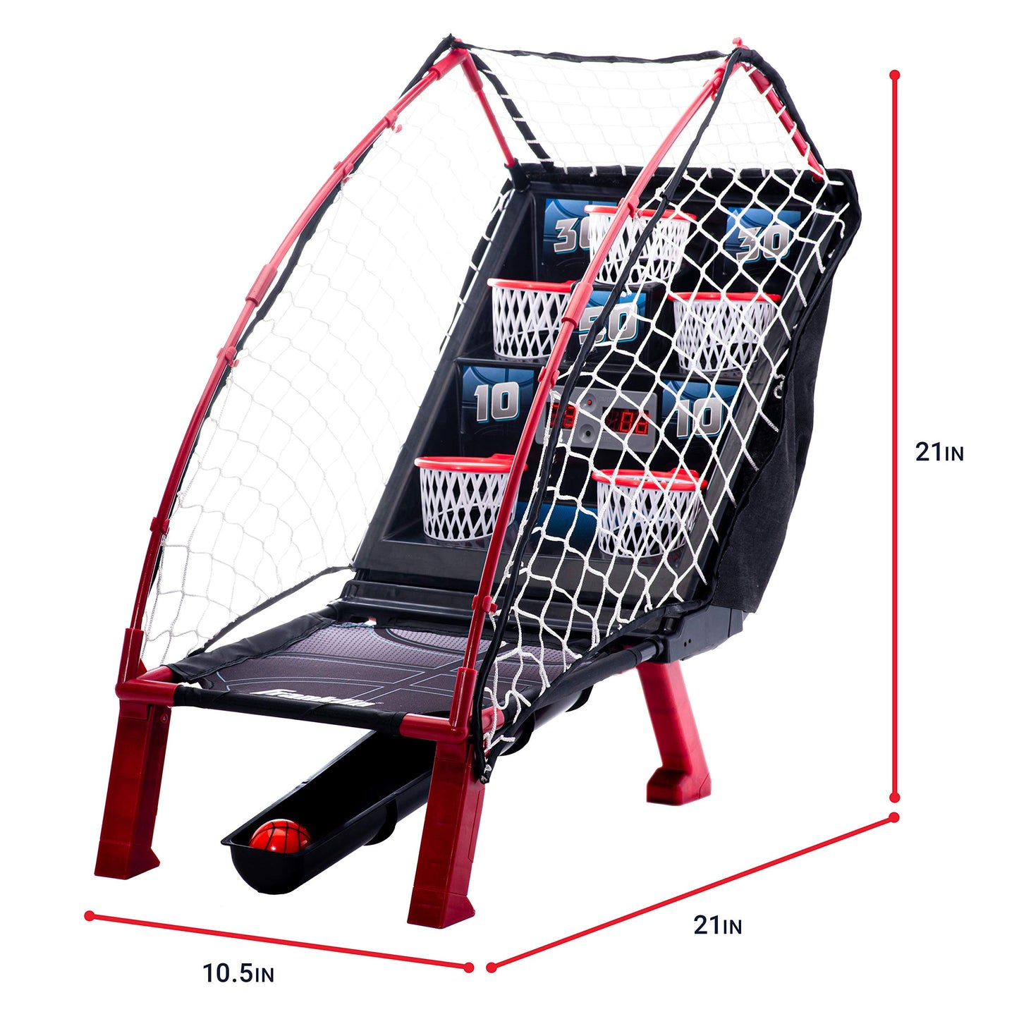 Franklin Sports Anywhere Basketball Arcade Game - Indoor Electronic Basketball Game