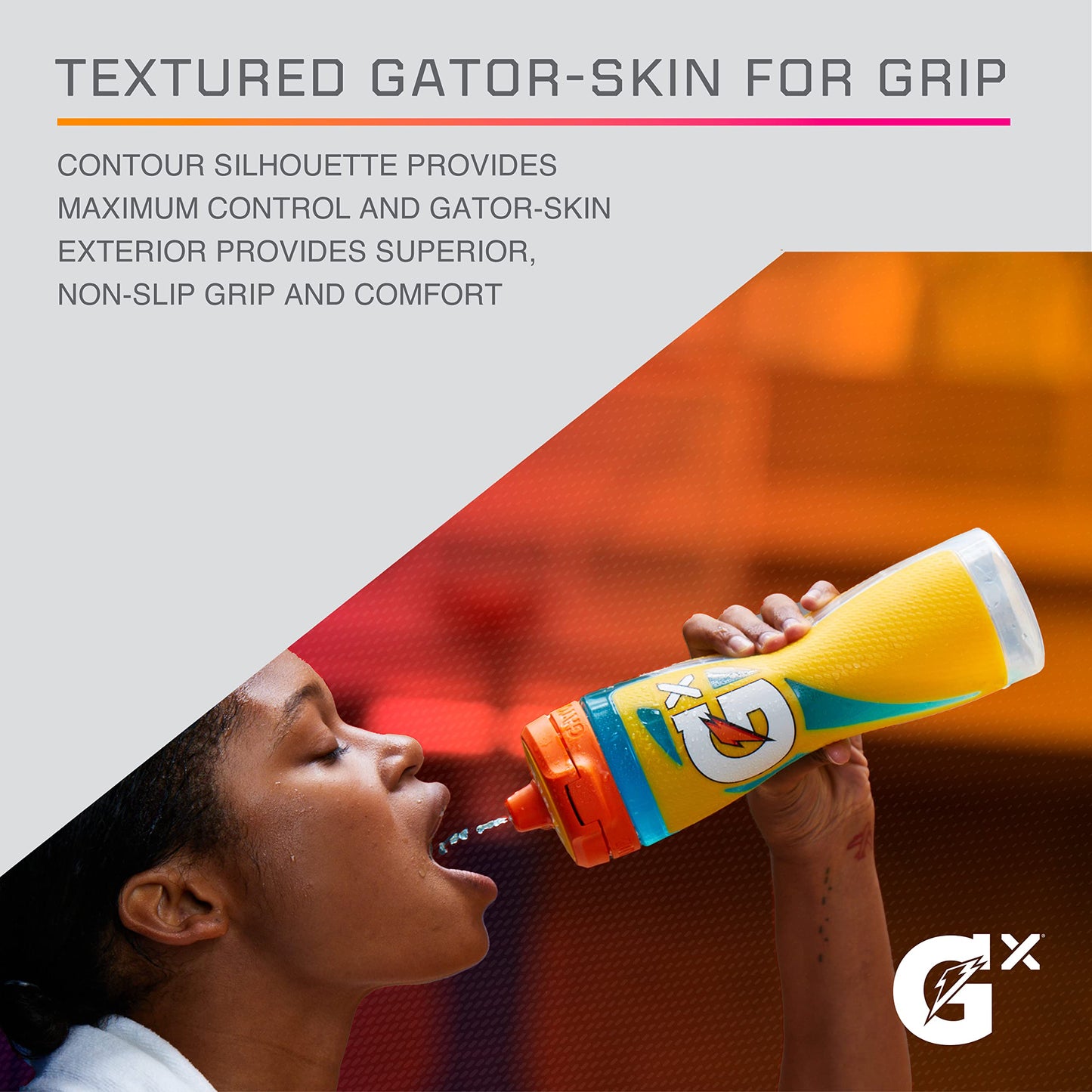 Gatorade Gx 30 oz Customizable Squeeze Bottle