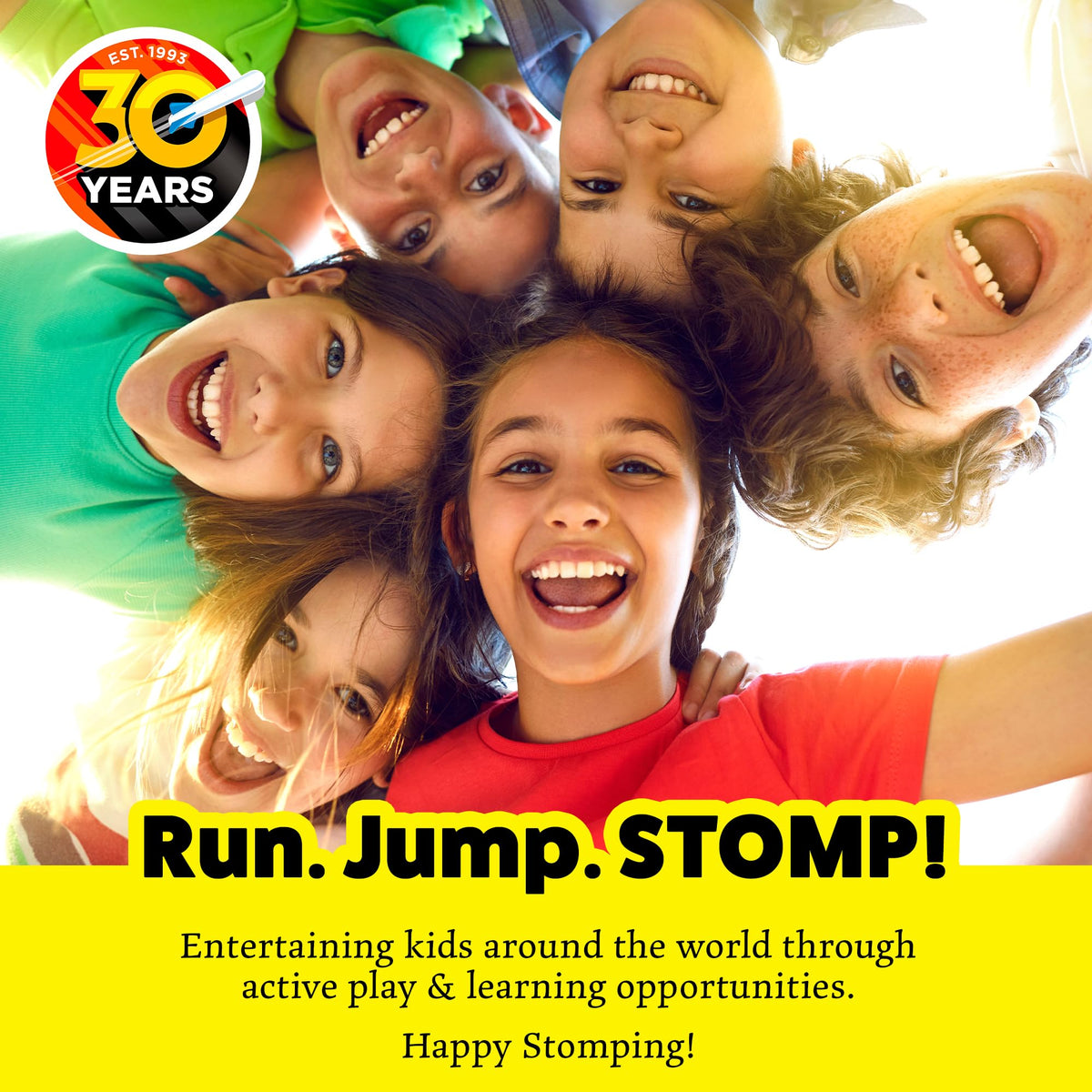 Stomp Rocket Ultra LED Rocket Launcher with 4 Foam Tipped Rockets