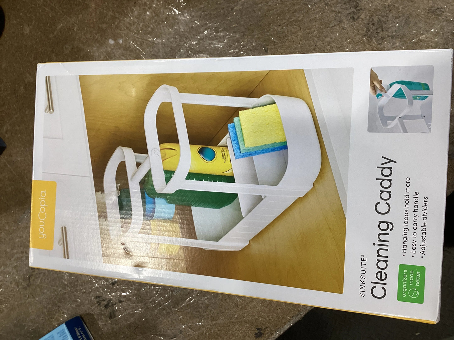 YouCopia SinkSuite Plastic Cleaning Caddy with Multi-Compartments