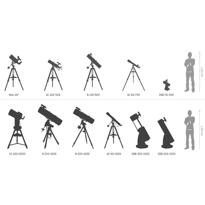 Bresser Junior AC 60/700 Junior AZ Silver Telescope