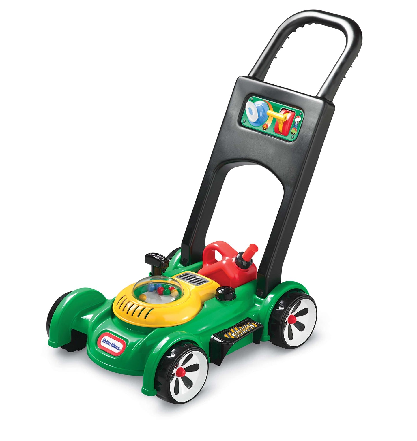 Little Tikes Gas N Go Mower toy with engine sounds and removable gas can