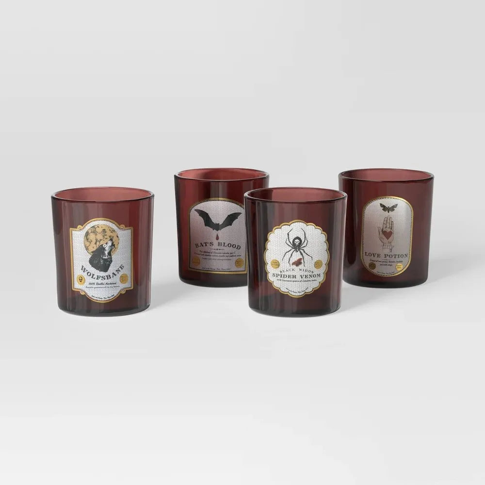 Threshold Halloween 4-Piece Drink Glass Set