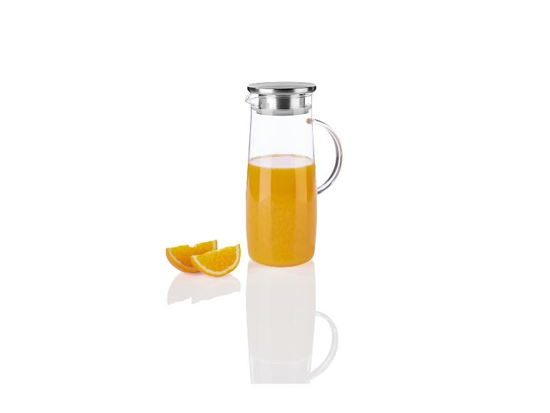 LIVARNO HOME High-Quality Glass and Stainless Steel Carafe