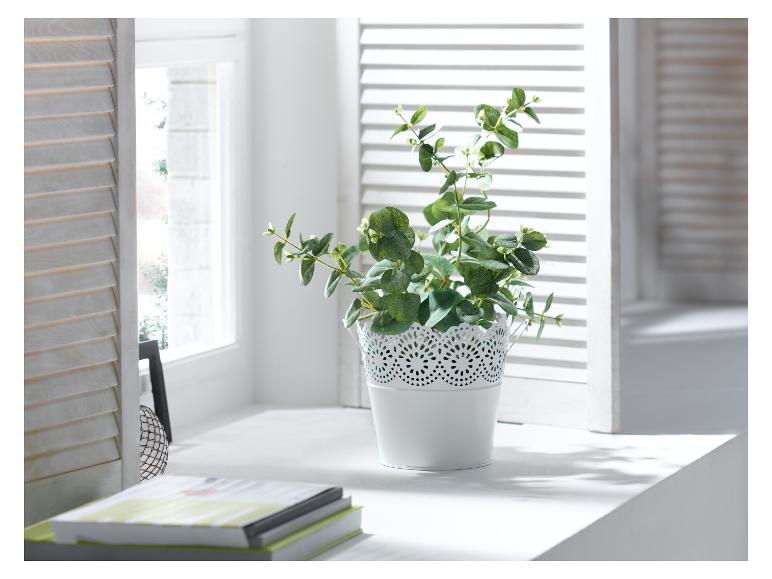 LIVARNO HOME Metal Planter with Powder Coating