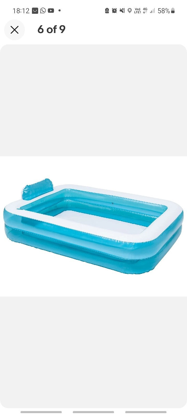 Crivit Outdoor Paddling Pool for Summer Fun