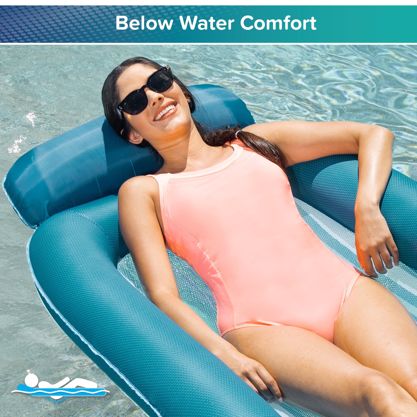 Aqua Leisure Deluxe Comfort Lounge Pool Float