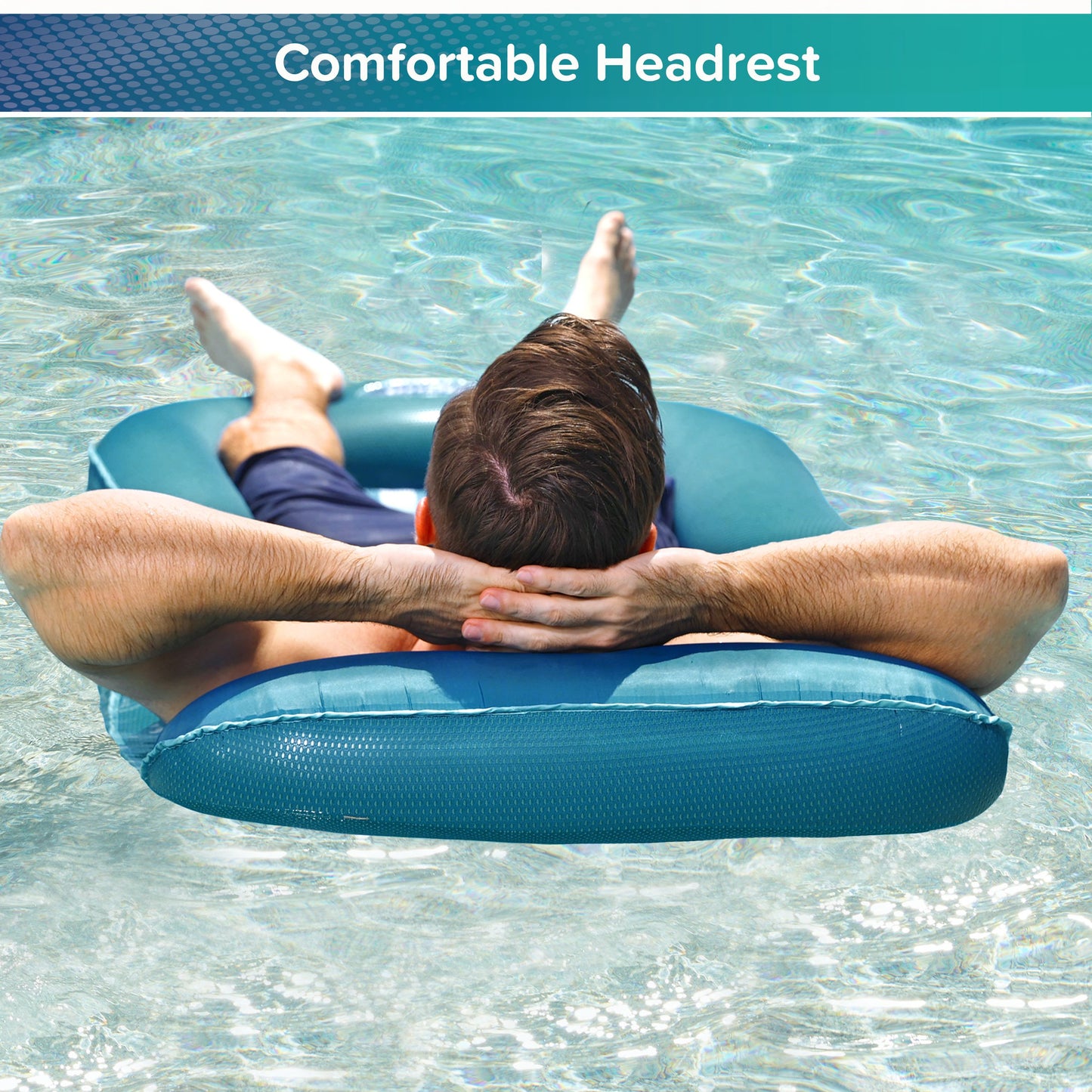 Aqua Leisure Deluxe Comfort Lounge Pool Float