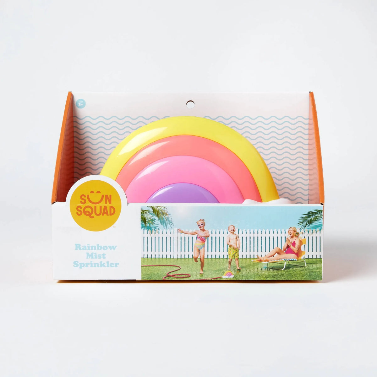 Sun Squad Rainbow Play Sprinkler - Kids Outdoor Toy