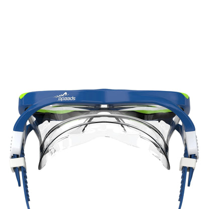 Speedo Junior Reefscout Mask & Snorkel Set - Blue/Green