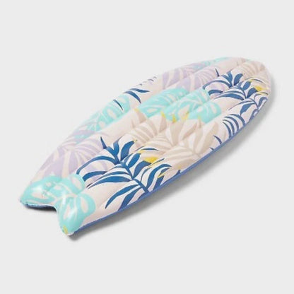 Sun Squad surfboard-shape float, fun and lightweight for pool, lake, or beach use