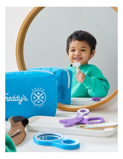 FAO Schwarz First Barber Pretend Grooming Kit for Kids