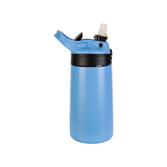 LIVARNO Home double-walled stainless steel drinking bottle with screw cap and practical handle