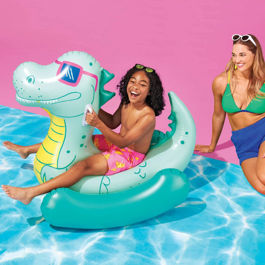 Sun Squad Dino Ride On Water Floats and Inflatables
