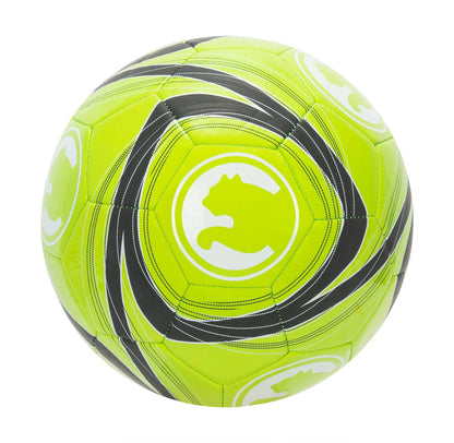 Lime green ProCat by Puma Cyclone Size 3 soccer ball with durable TPU cover