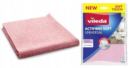 Vileda ACTIFIBRE Soft Cloth - Streak-Free Cleaning