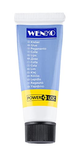 WENKO Power-Loc Glue - 10 ML, Strong Adhesive for Wall Mounting
