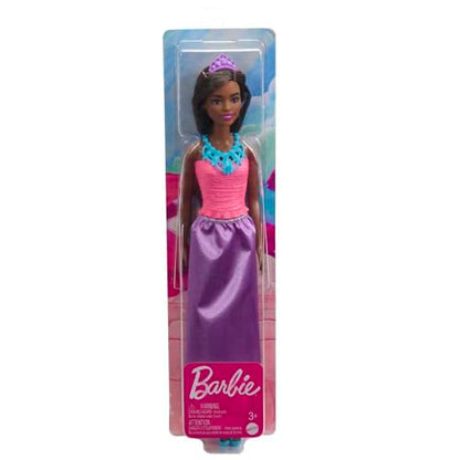 Barbie Fantasy Princess Doll in Pink and Purple Dress