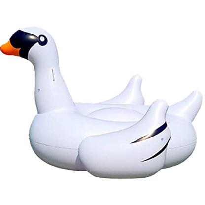 Lianshi Giant Inflatable White Swan Pool Float