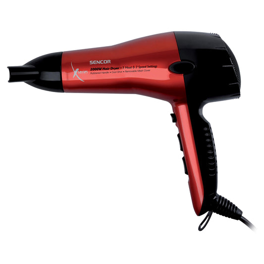 Sencor SHD 6600 dual-voltage hair dryer with ultralight design and 3 temperature settings