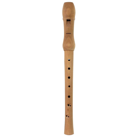 Hohner B9560 2 Piece C Key Wooden Soprano Recorder in Light Pearwood with plastic storage sleeve