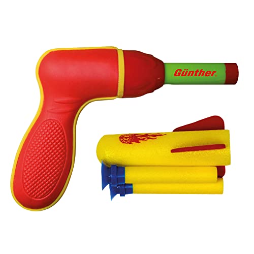 Günther Flugspiele 1542 Rocket Game Pop Darts for Kids