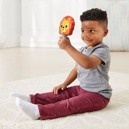 VTech Lumi Lion Mirror Rattle Interactive Musical Baby Toy