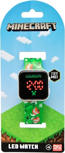 Kids Licensing Kids Euroswan Minecraft LED Watch