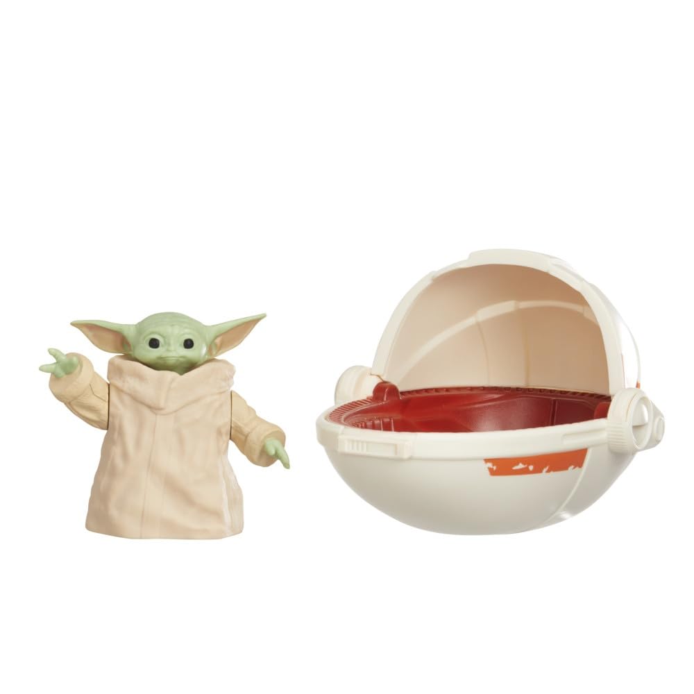 Star Wars Grogu 9.5" articulated action figure with accessories, inspired by The Mandalorian
