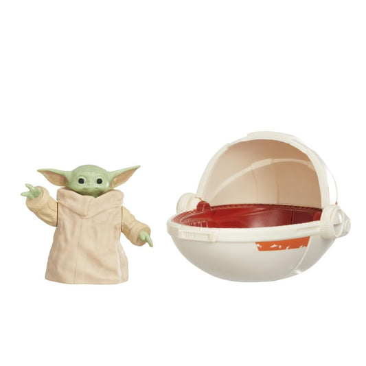 Star Wars Grogu 9.5" articulated action figure with accessories, inspired by The Mandalorian