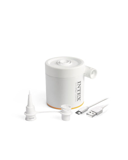 MaruHub Portable Quick-Fill USB Electric Air Pump with USB-C to USB-A connection