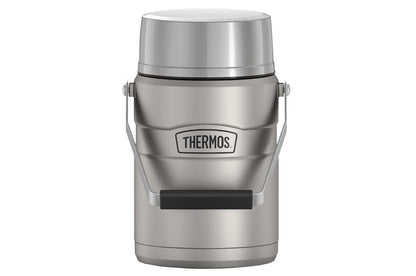 Thermos Stainless King Big Boss 1.39L Food Jar with stainless steel body and twist lock closure