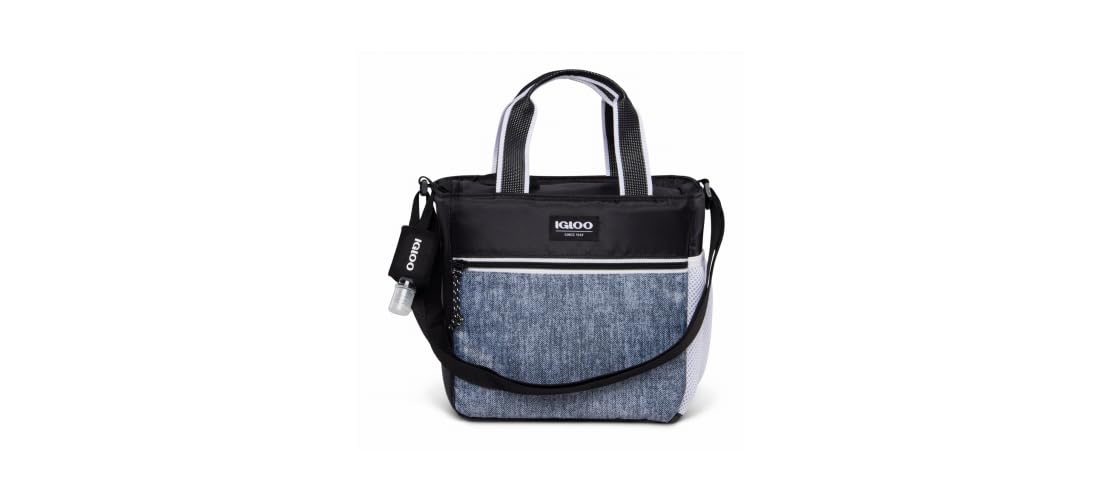 Igloo Urban Zip Gray 9 Cans Lunch Bag Cooler