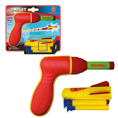 Günther Flugspiele 1542 Rocket Game Pop Darts for Kids