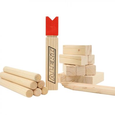 Outdoor KUBB Traditional Wooden Throwing Game