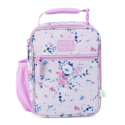 Fulton Bag Co. Floral Lilac Upright Lunch Bag