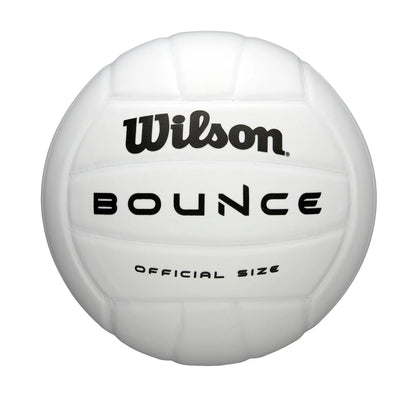 Wilson Bounce Indoor Volleyball with regulation size and V-Tec seams for better handling