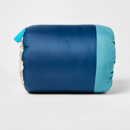Embark Adult Sleeping Bag 40 Degree Blue/Aqua
