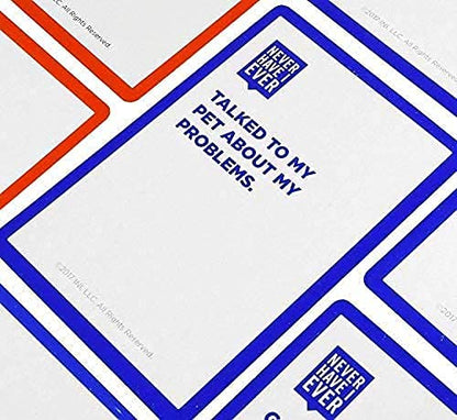 INI Never Have I Ever Card Game - The Game of Poor Life Decisions