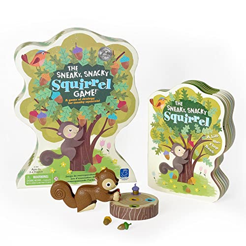 Educational Insights Sneaky Snacky Squirrel Game and Board Book